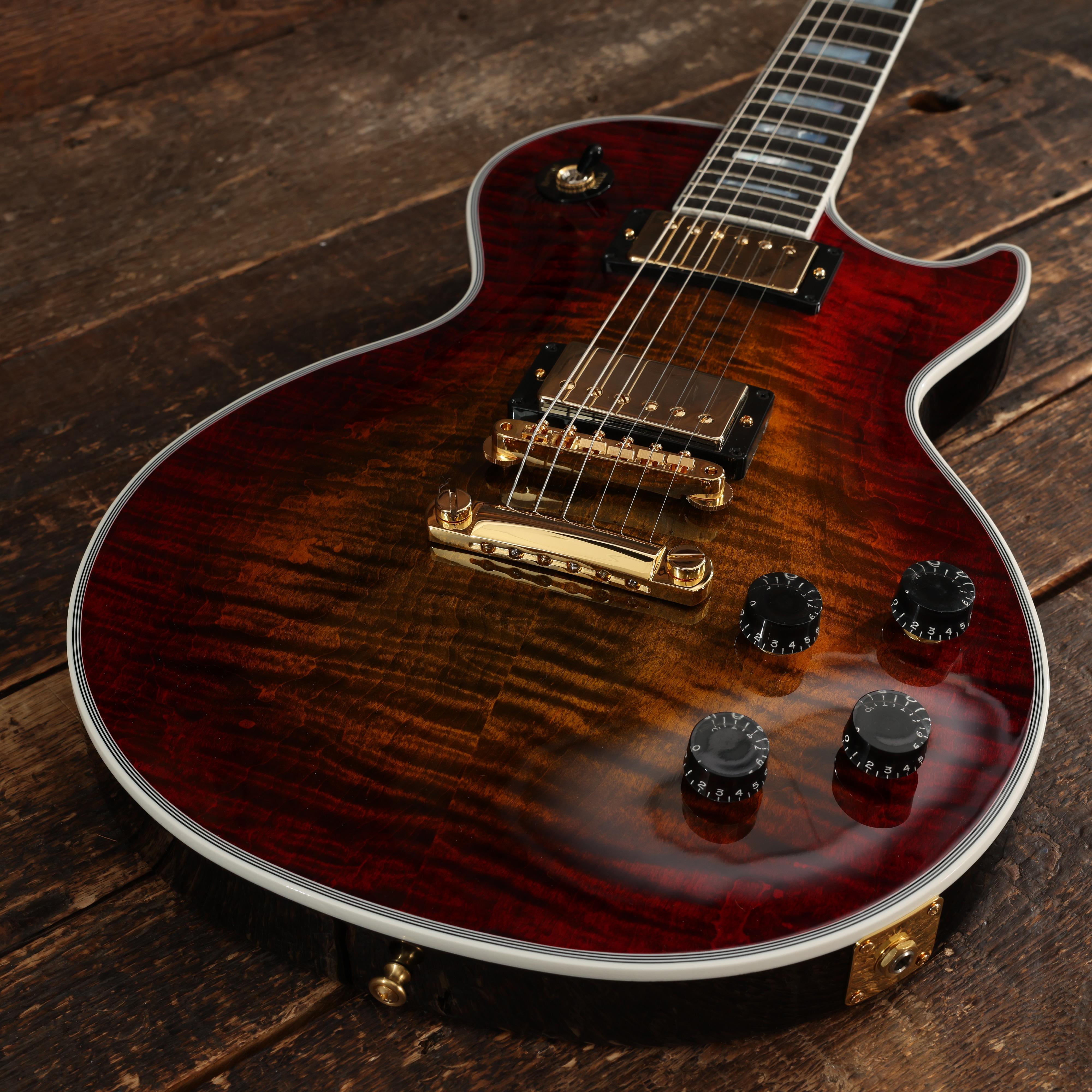 Gibson Custom Shop Les Paul Axcess Custom Figured in Bengal Burst